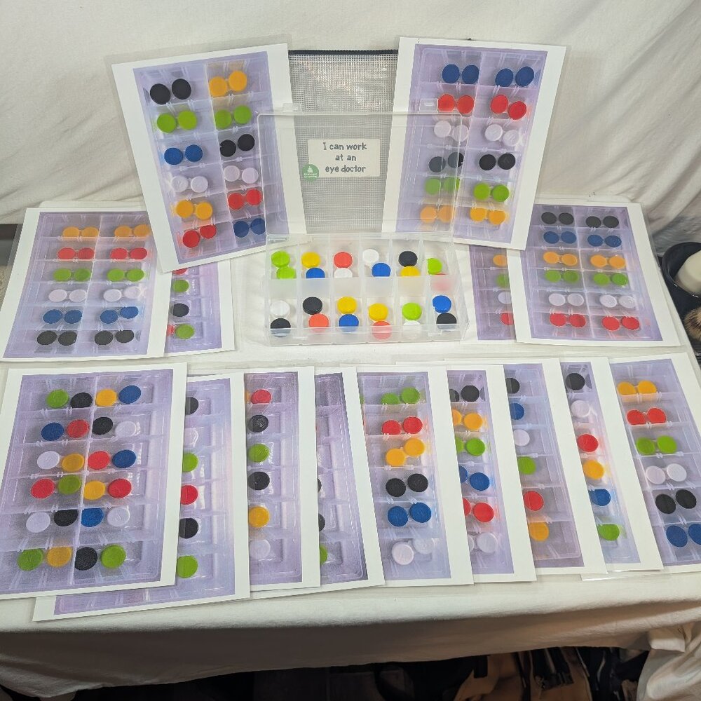 Handmade Eye Doctor Dexterity Set - Picture 1 of 2